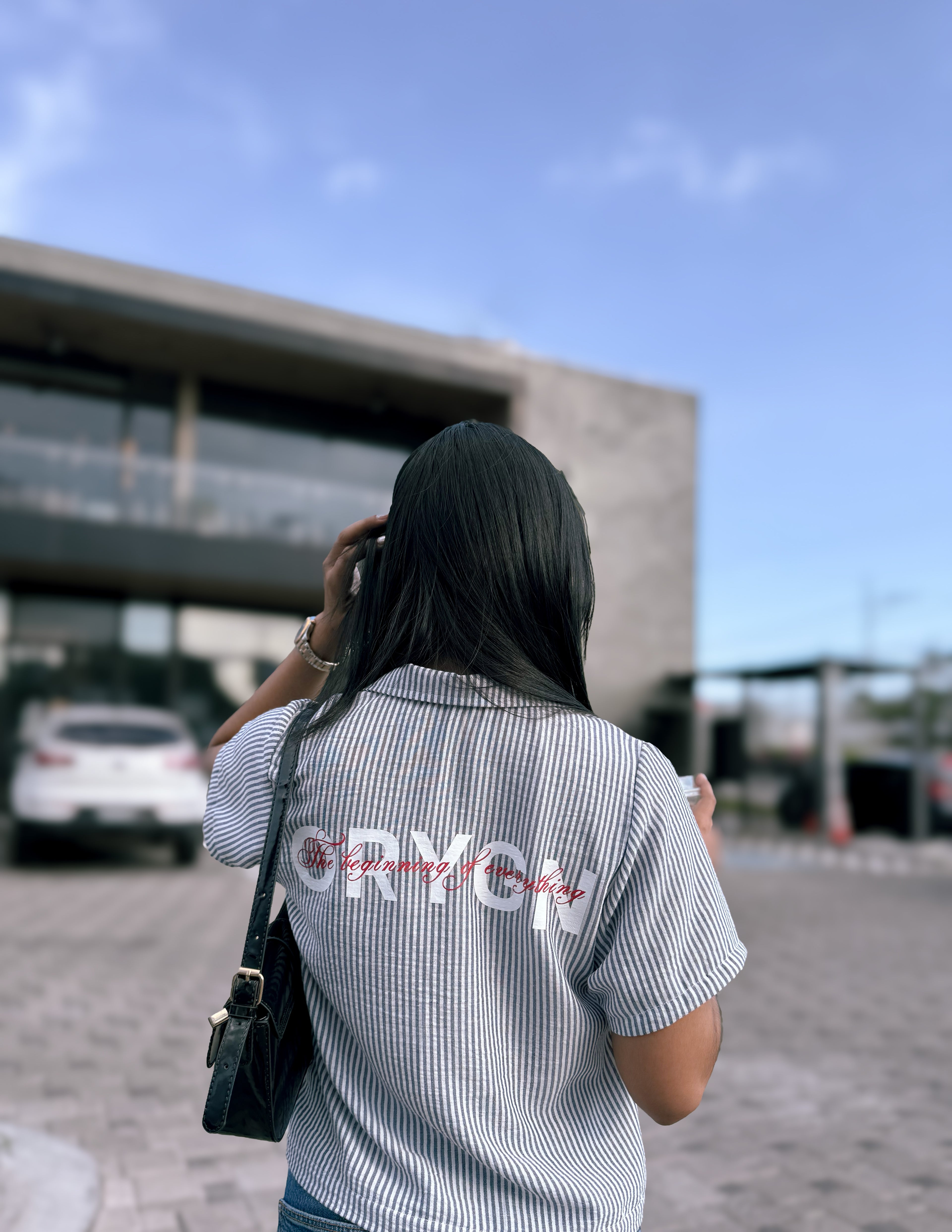 Camisa boxy